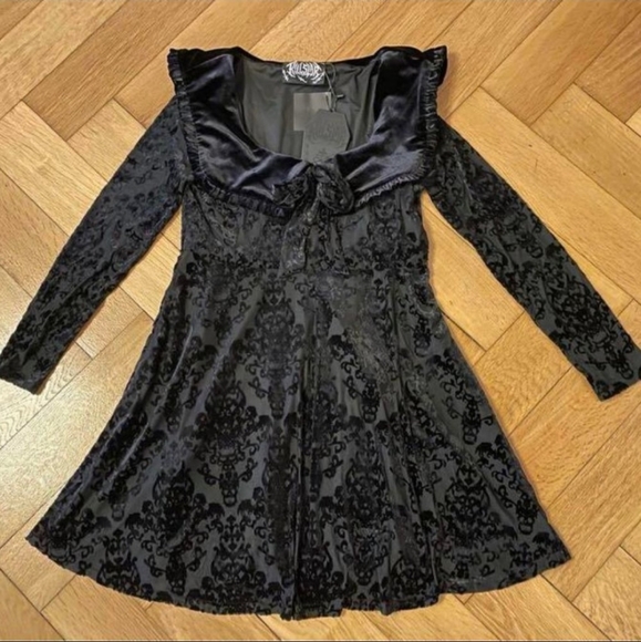 Killstar ANGELIQUE COLLAR DRESS - Picture 1 of 6